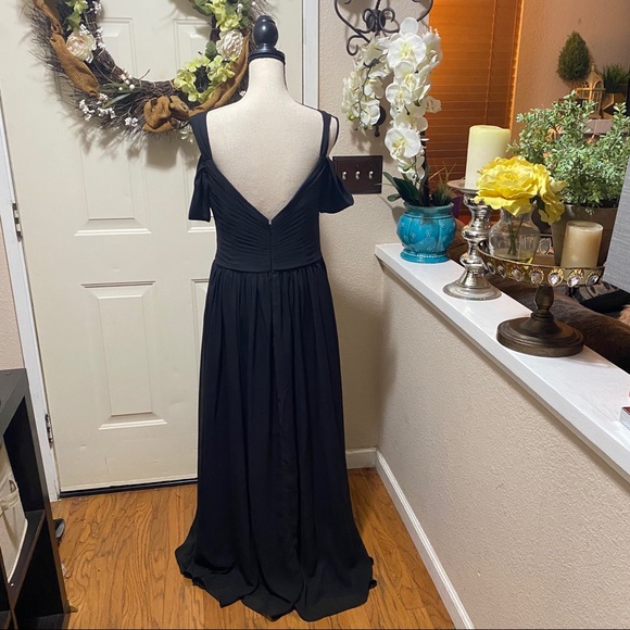 NWT AW.Bridal A-Line Off Shoulder Bridesmaid Dress - Picture 16 of 16